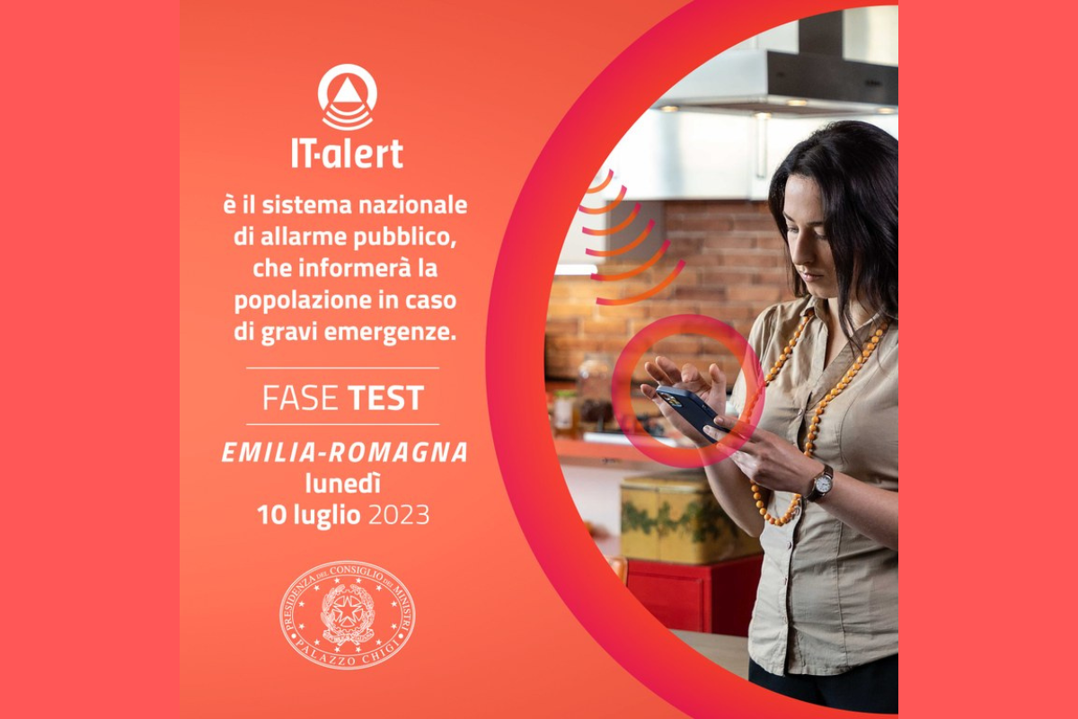 In Emilia Romagna Il Primo TEST Del Nuovo Sistema Di Allarme Pubblico ...