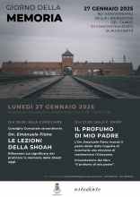 locandina Giorno della Memoria