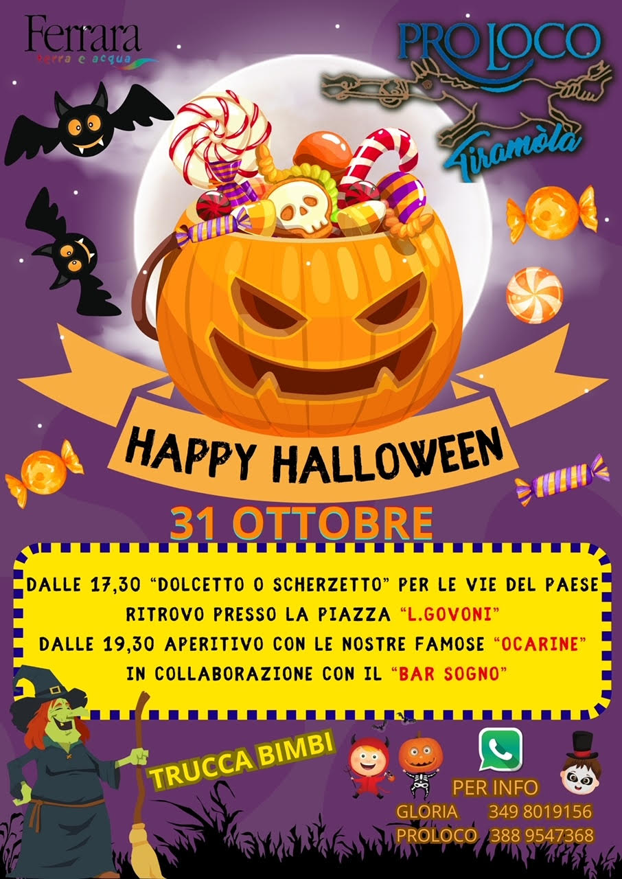 locandina Halloween Dodici Morelli